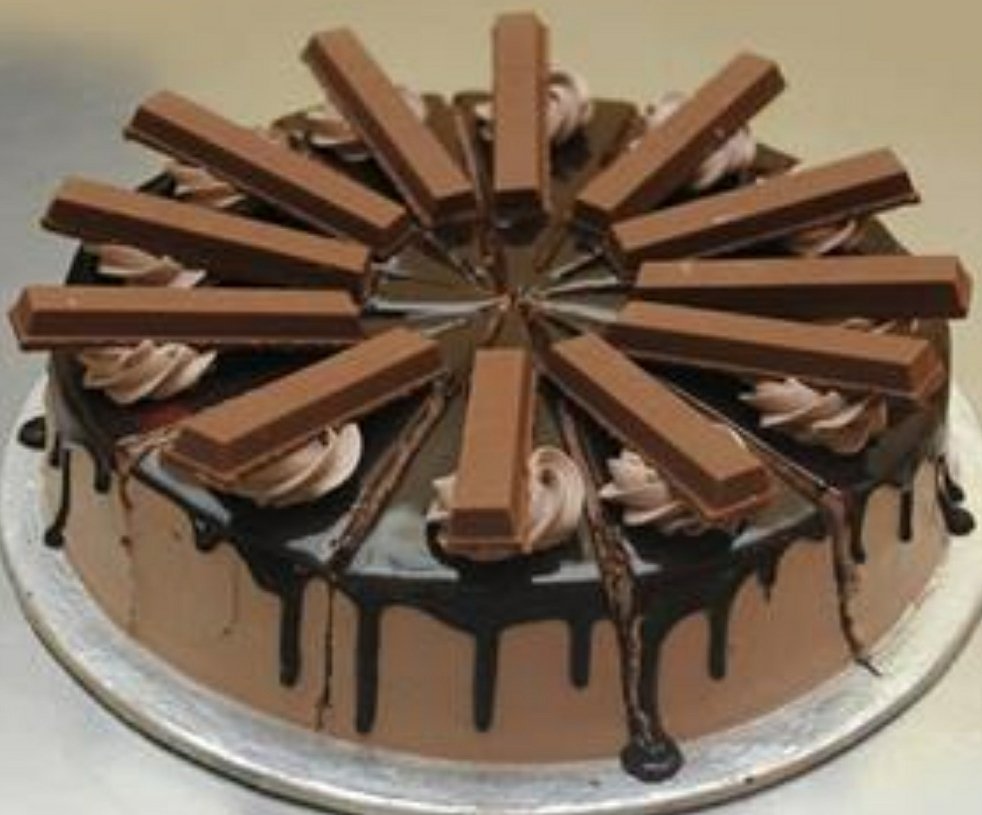 Kitkat Gems Chocolate Cake | Wholewheat and healthy - Sizzling Tastebuds