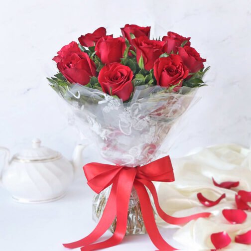 Red Roses Bunch