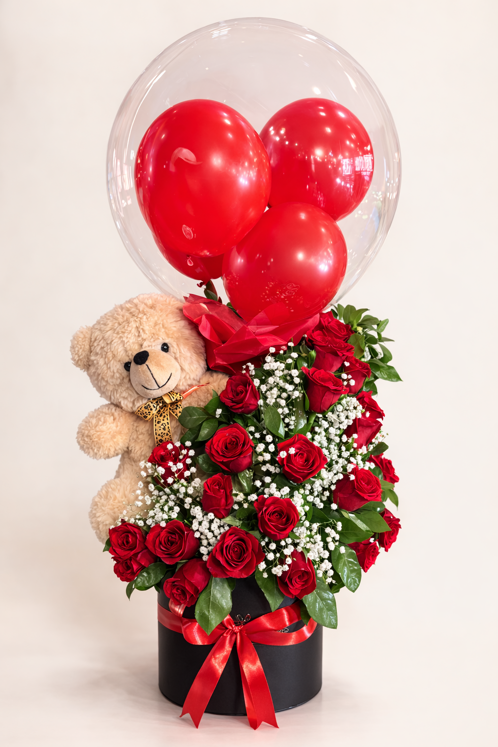 Teddy Rose Box - Florist in Jalandhar