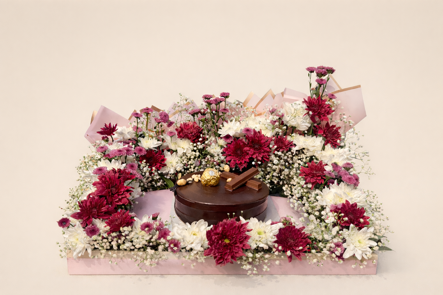 Chocolate Bloom Tray