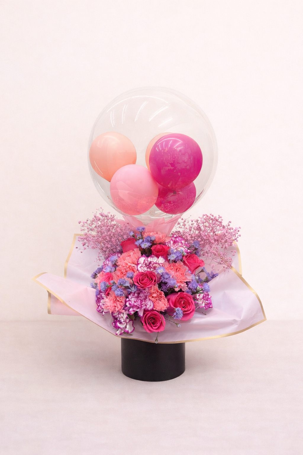Pretty Pink Balloon Box