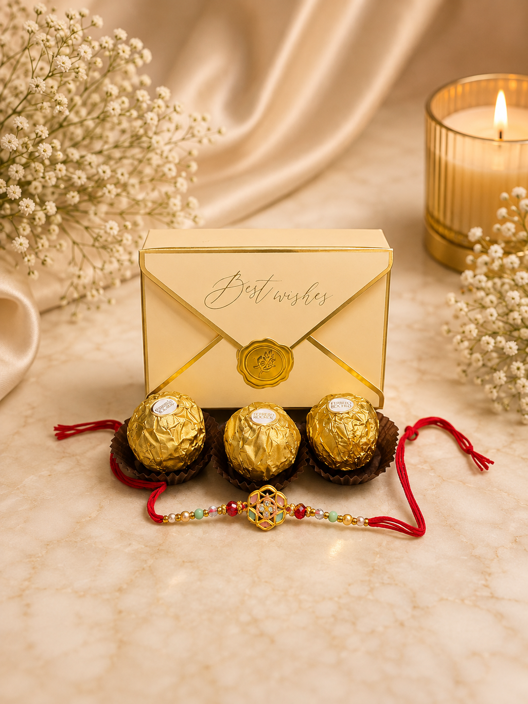 Rakhi & Ferrero Delight Box